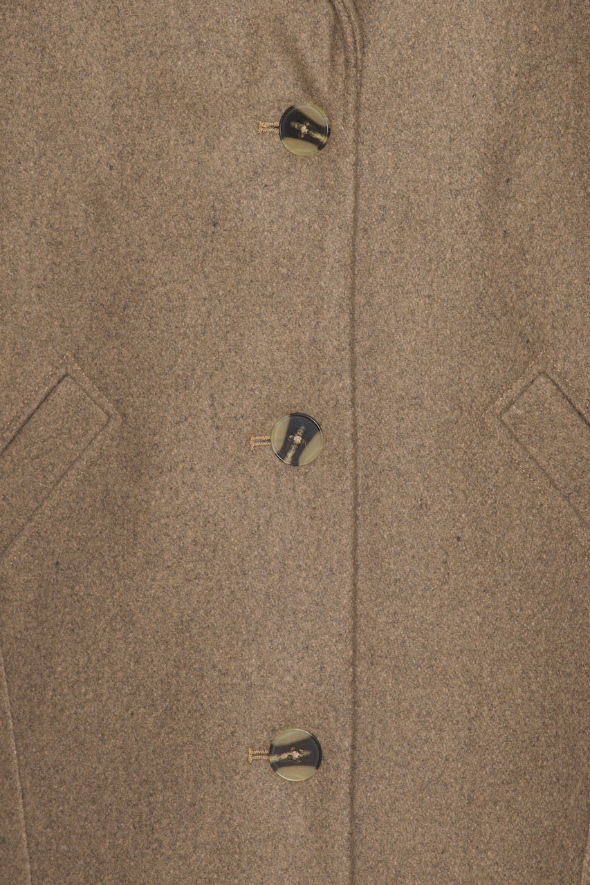 Bisti Wool Boxy Jacket otter