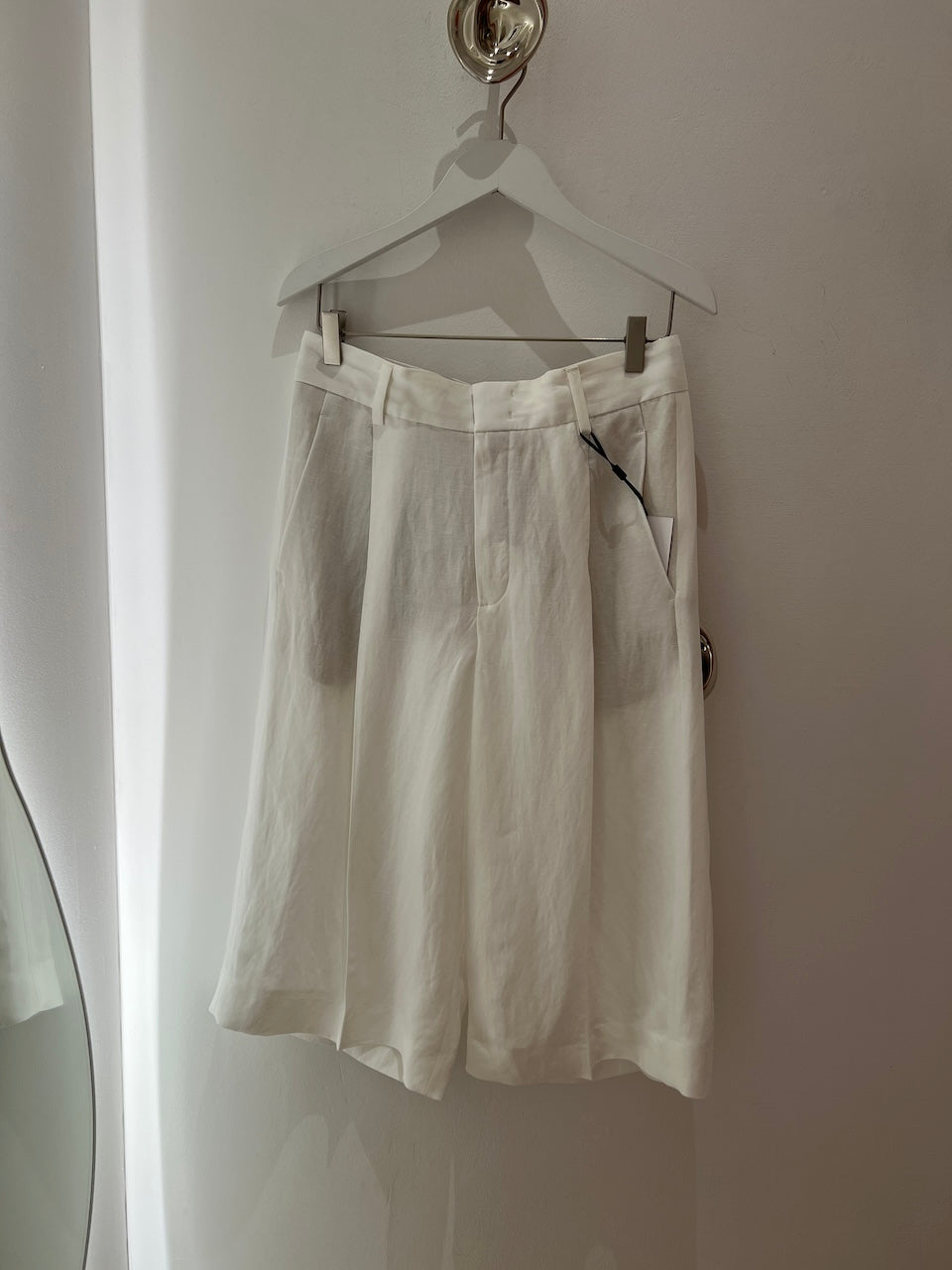 Devin Shorts Business Linen natur