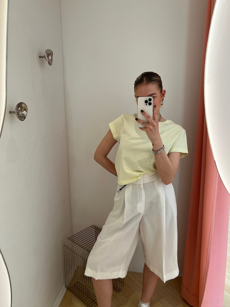 Devin Shorts Business Linen natur
