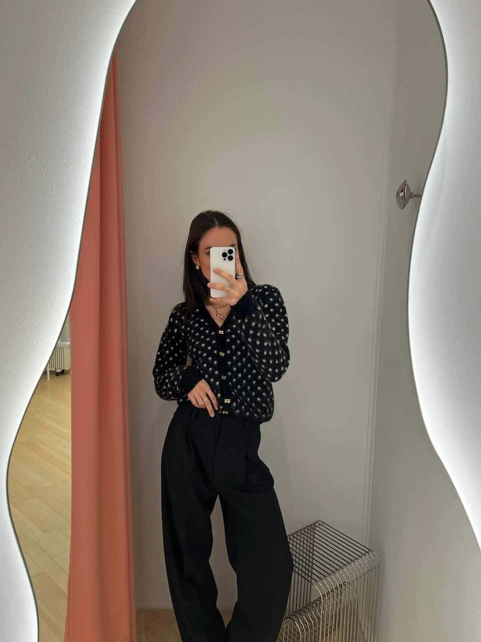 Noa Crop Pants black