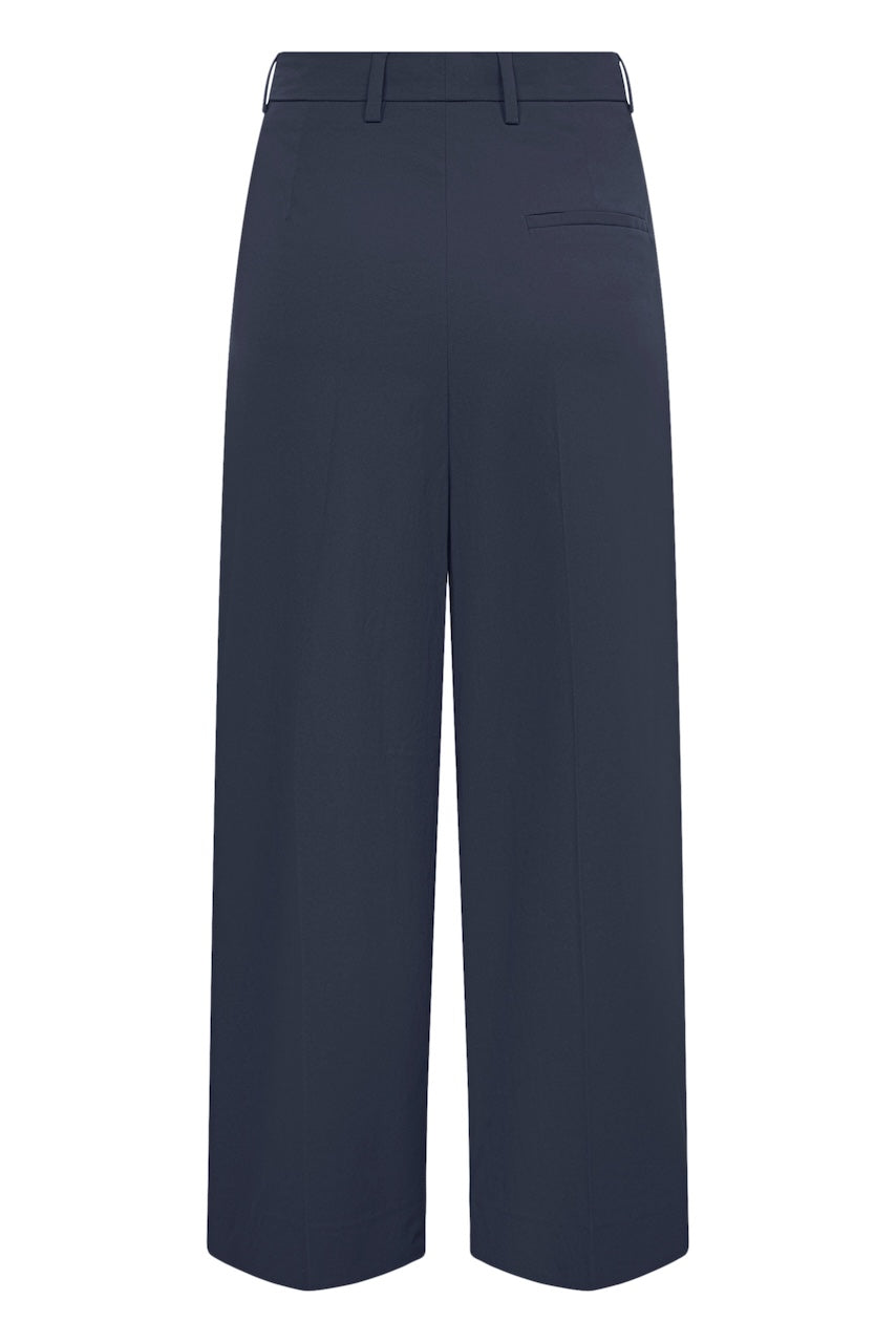 Noa Crop Pants Feather Weight Popeline marine