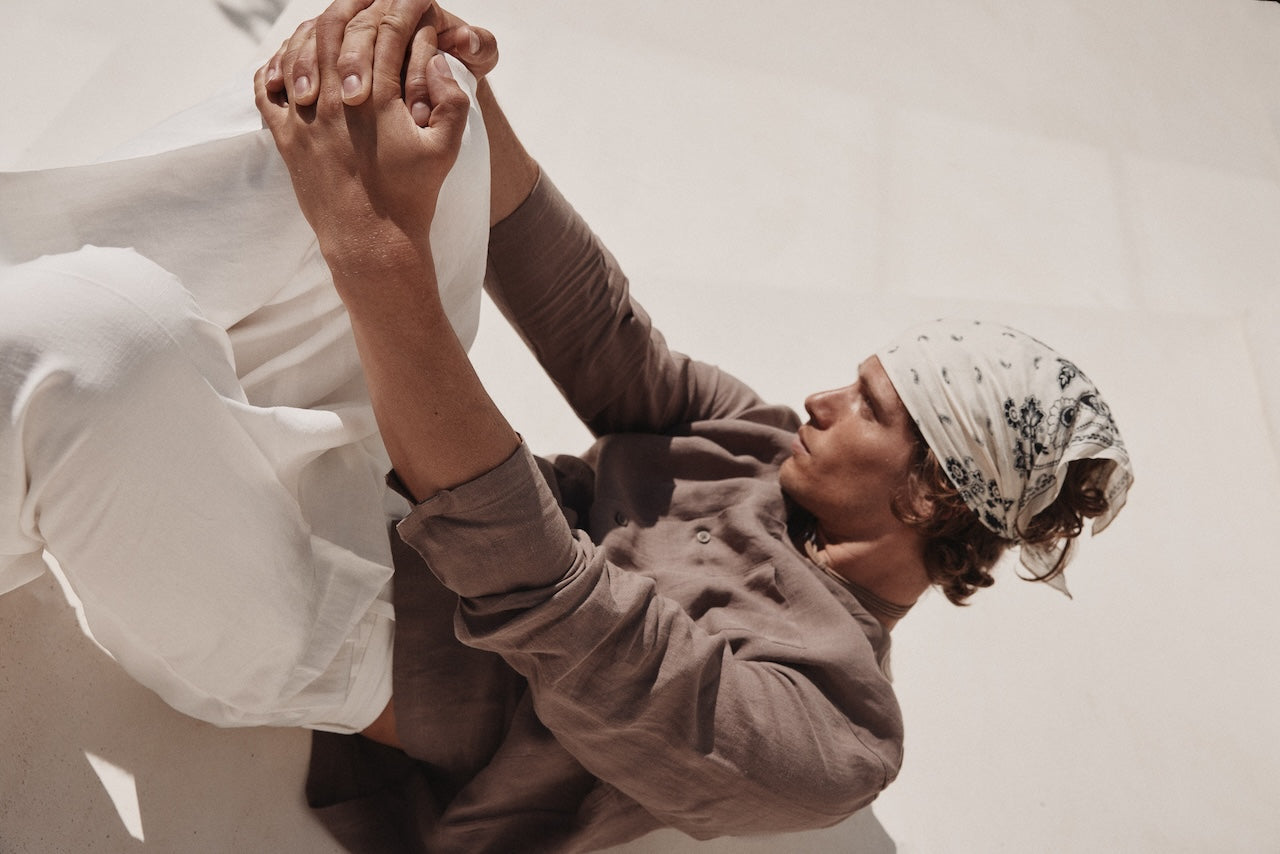 Noa Crop Business Linen natur