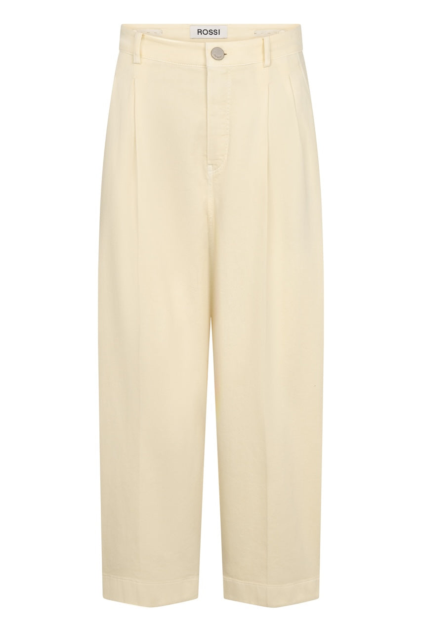 Noa Crop Denim Pants vanille