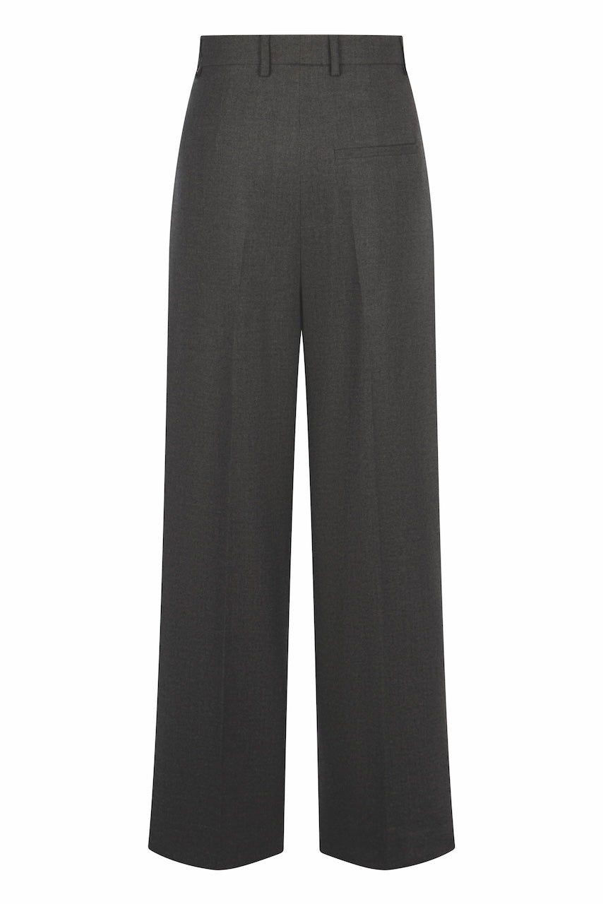 Noa Pants Cashmere Touched Flannel castlerock