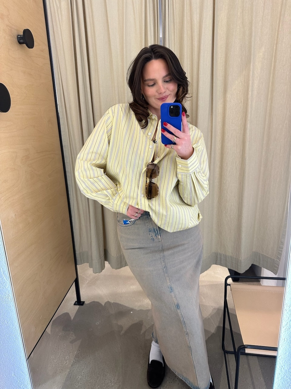 Salesie Long Skirt tinted earth