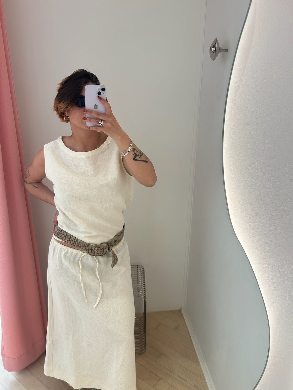 Camille Skirt off white