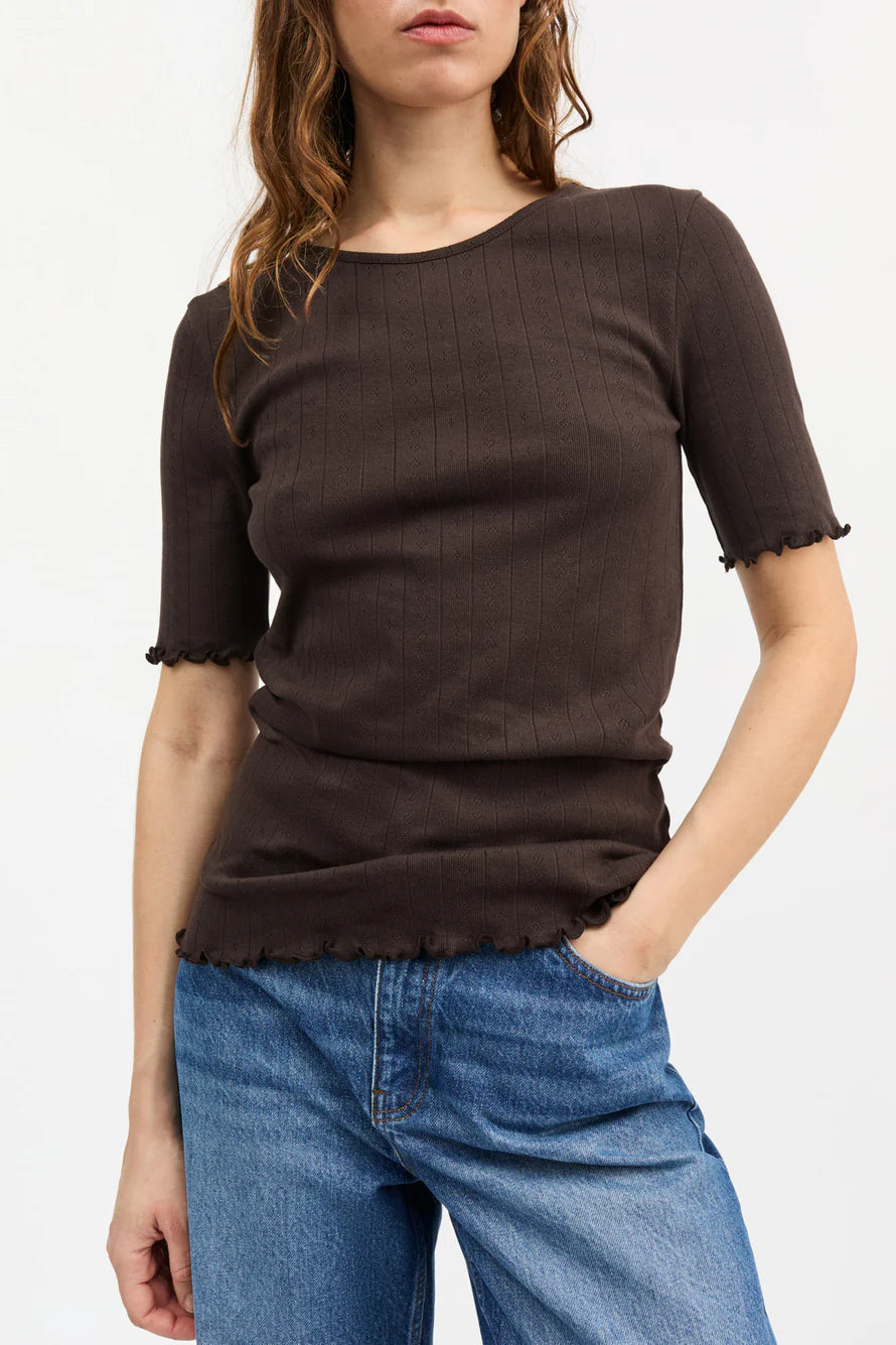 Edie Tee dark brown