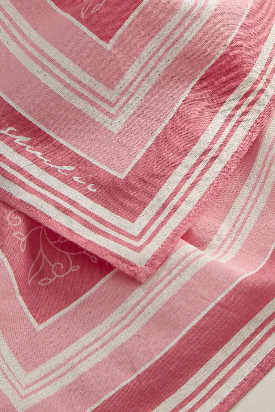 Skall Classic Scarf hot pink