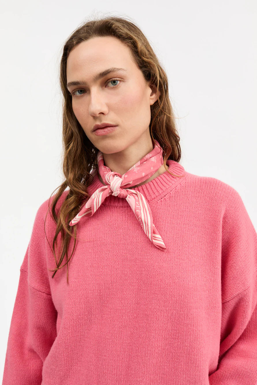 Skall Classic Scarf hot pink