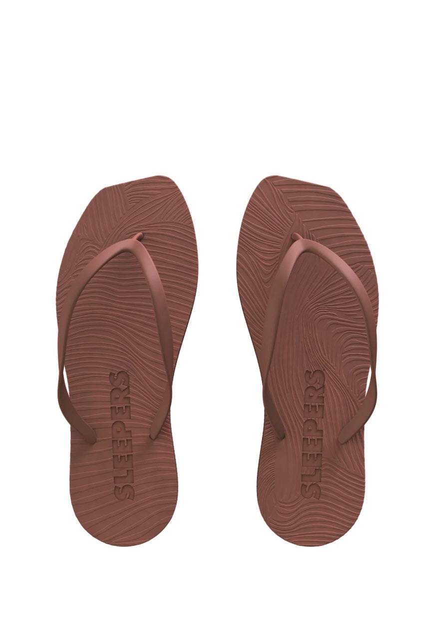 Tapered Flip Flop brown