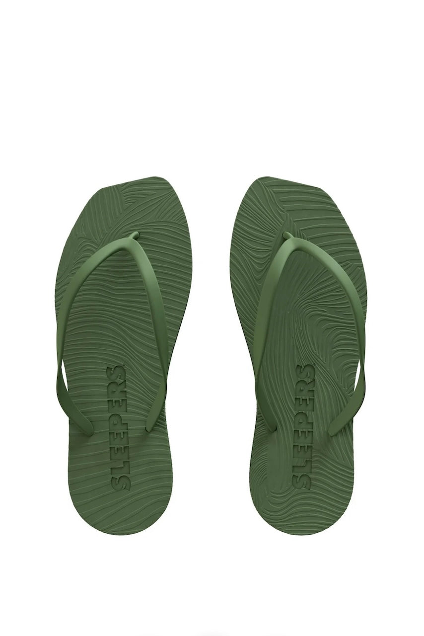 Tapered Flip Flop green
