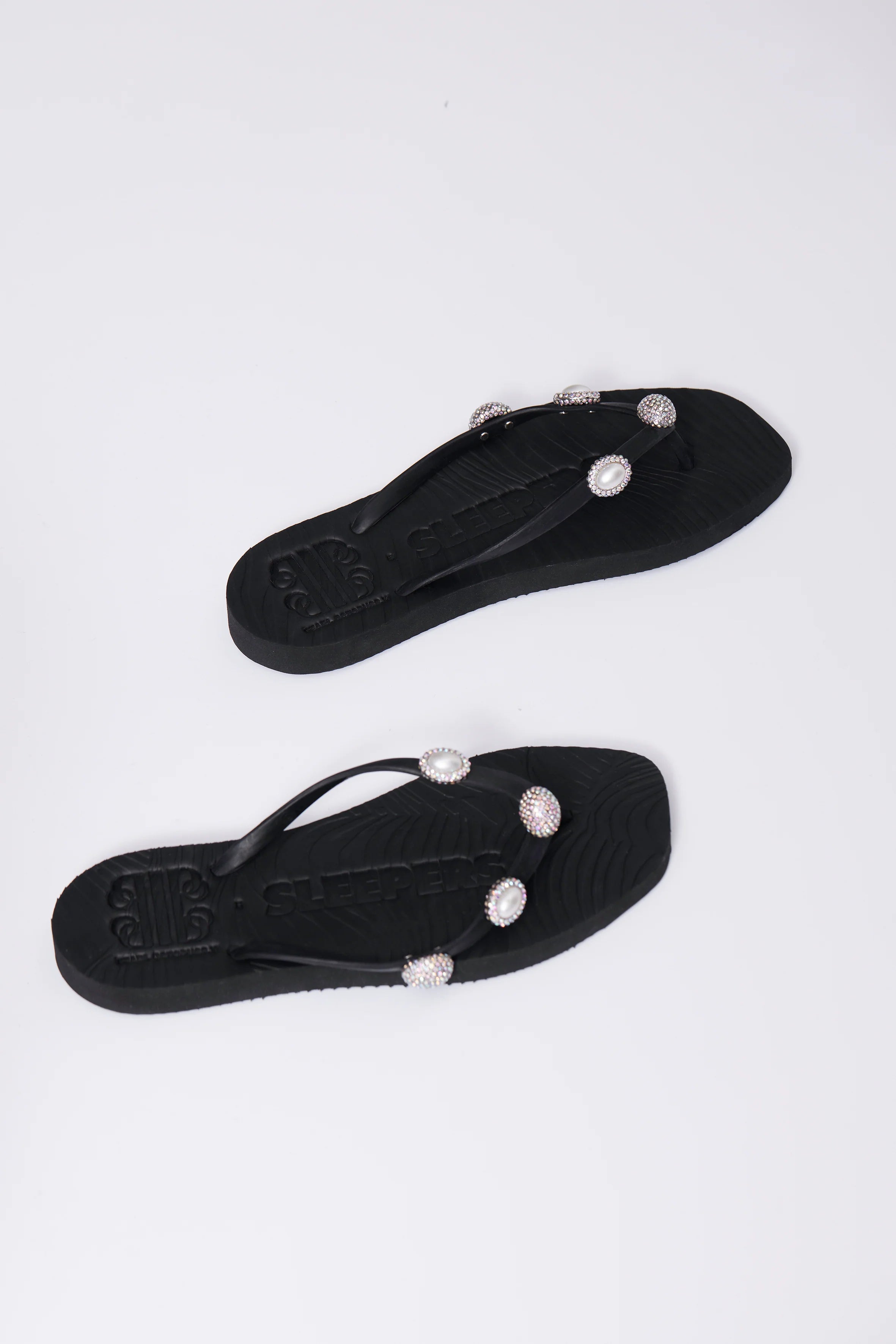 Tapered Flip Flop pearl ibiza black