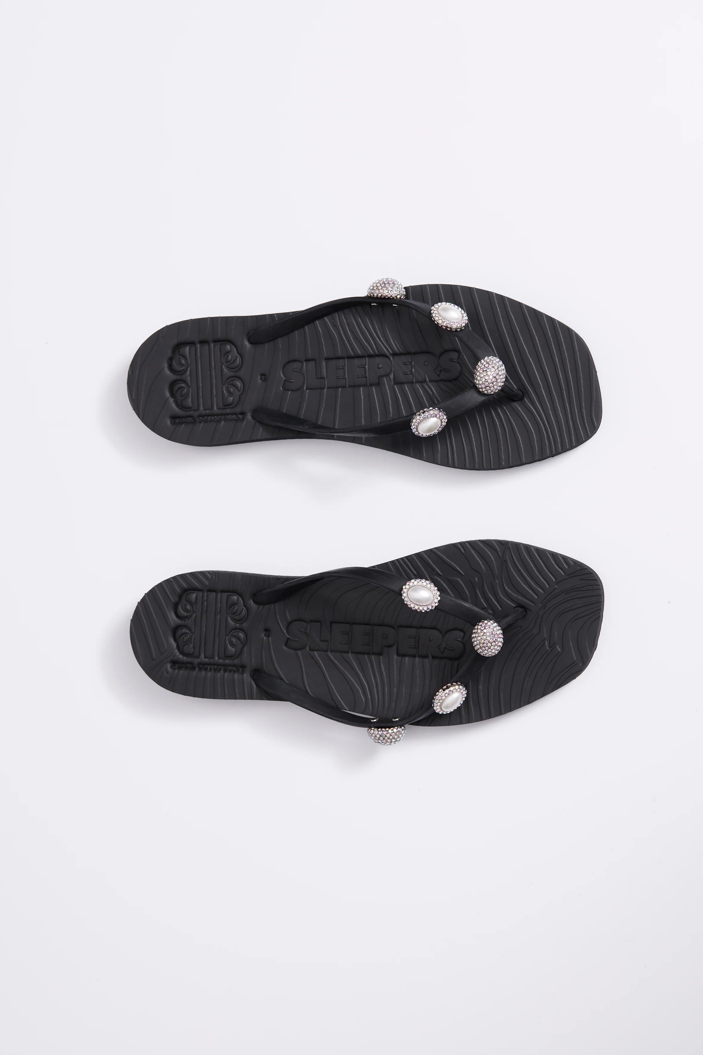 Tapered Flip Flop pearl ibiza black