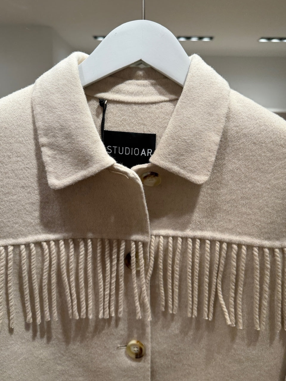 Liora Wool Blend Jacket sand