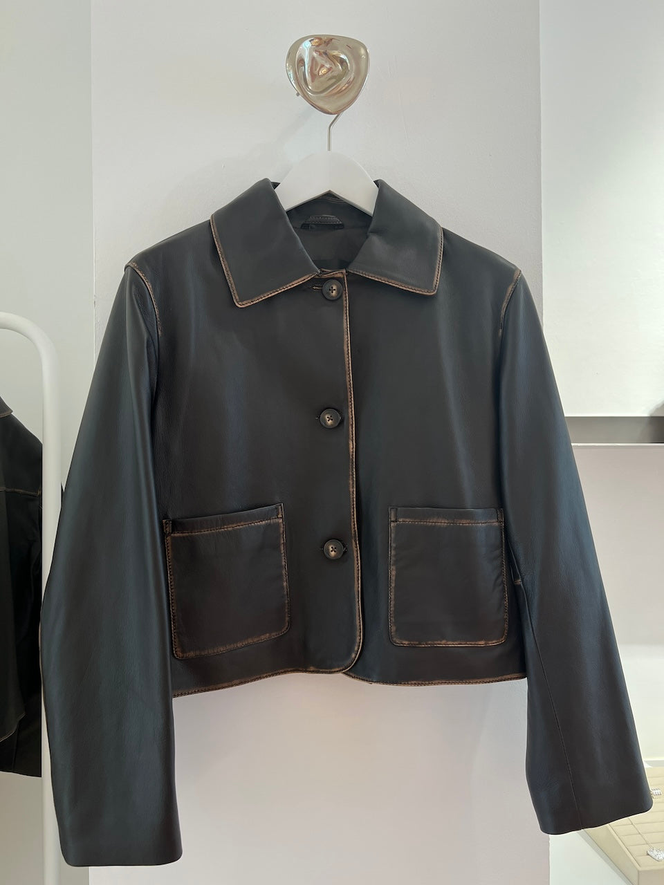 Marissa Sheep Vintage Jacket vintage brown