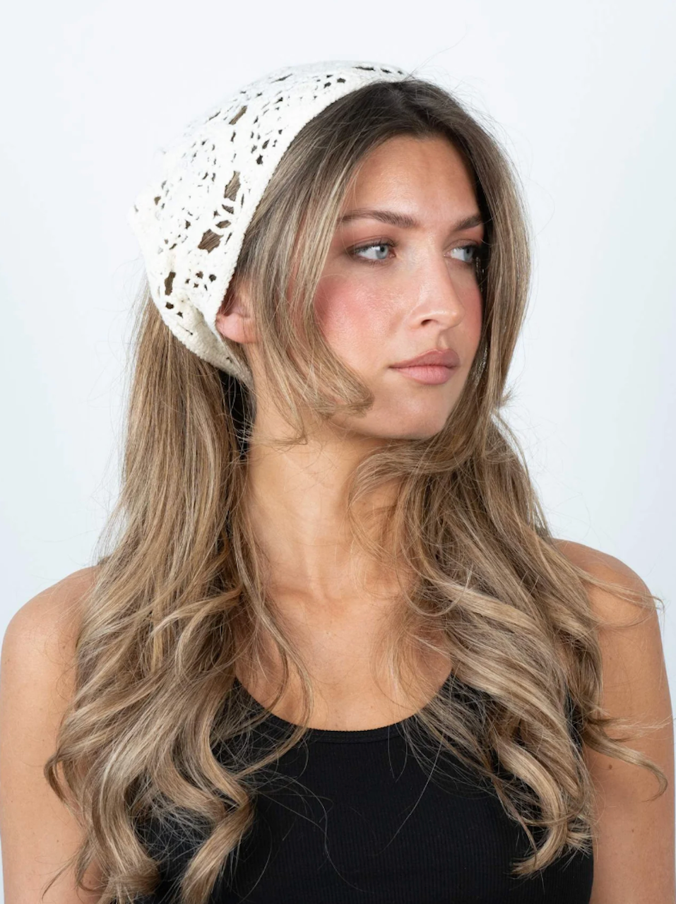 Bohemian New Headscarf off white