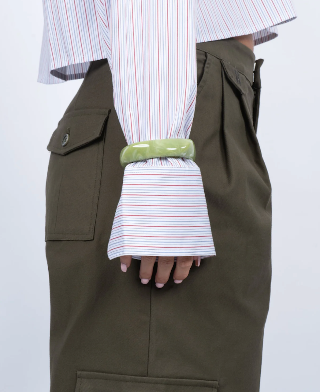 Chunky Bangle pistachio