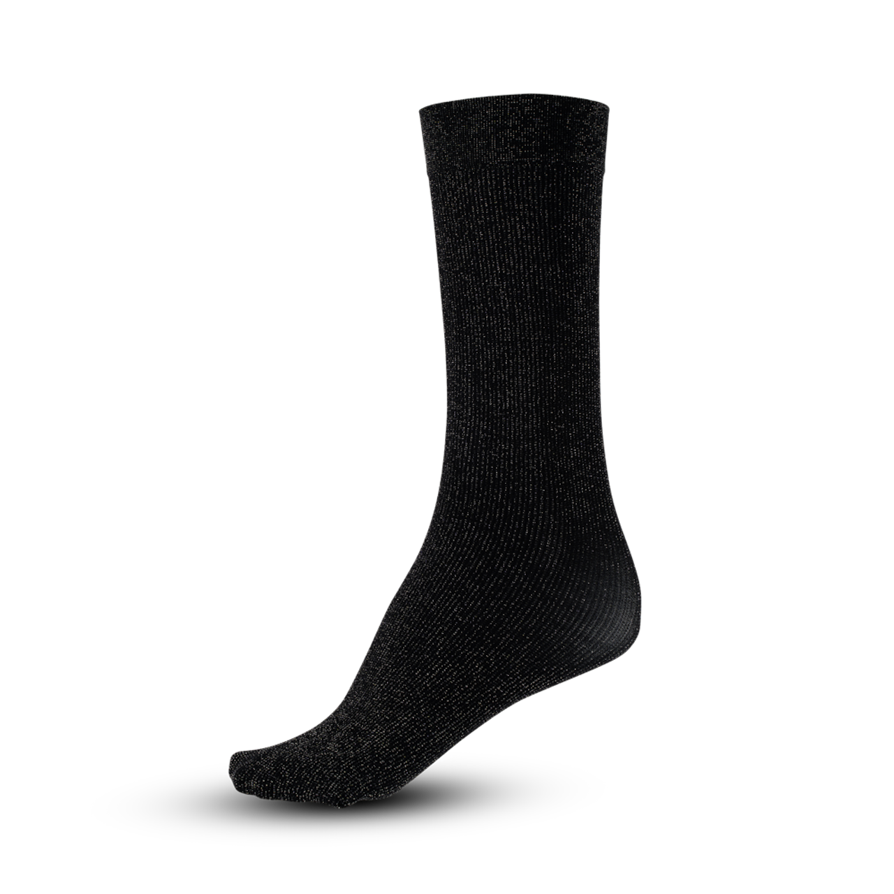 Glitter Socks black glitter