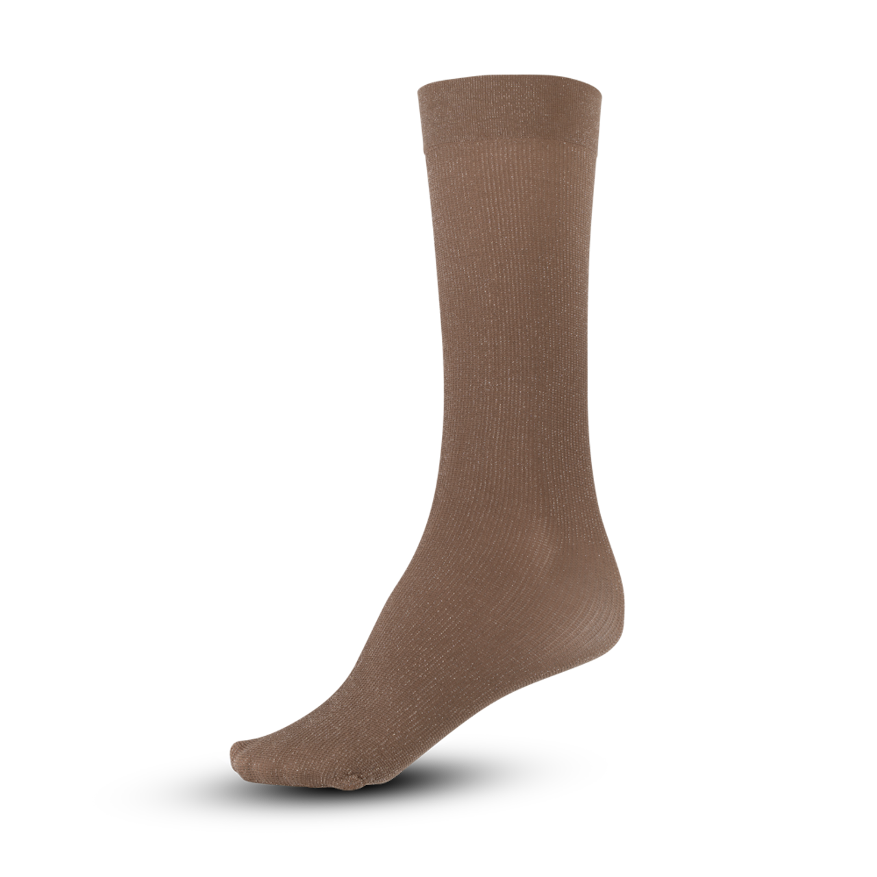 Glitter Socks taupe glitter