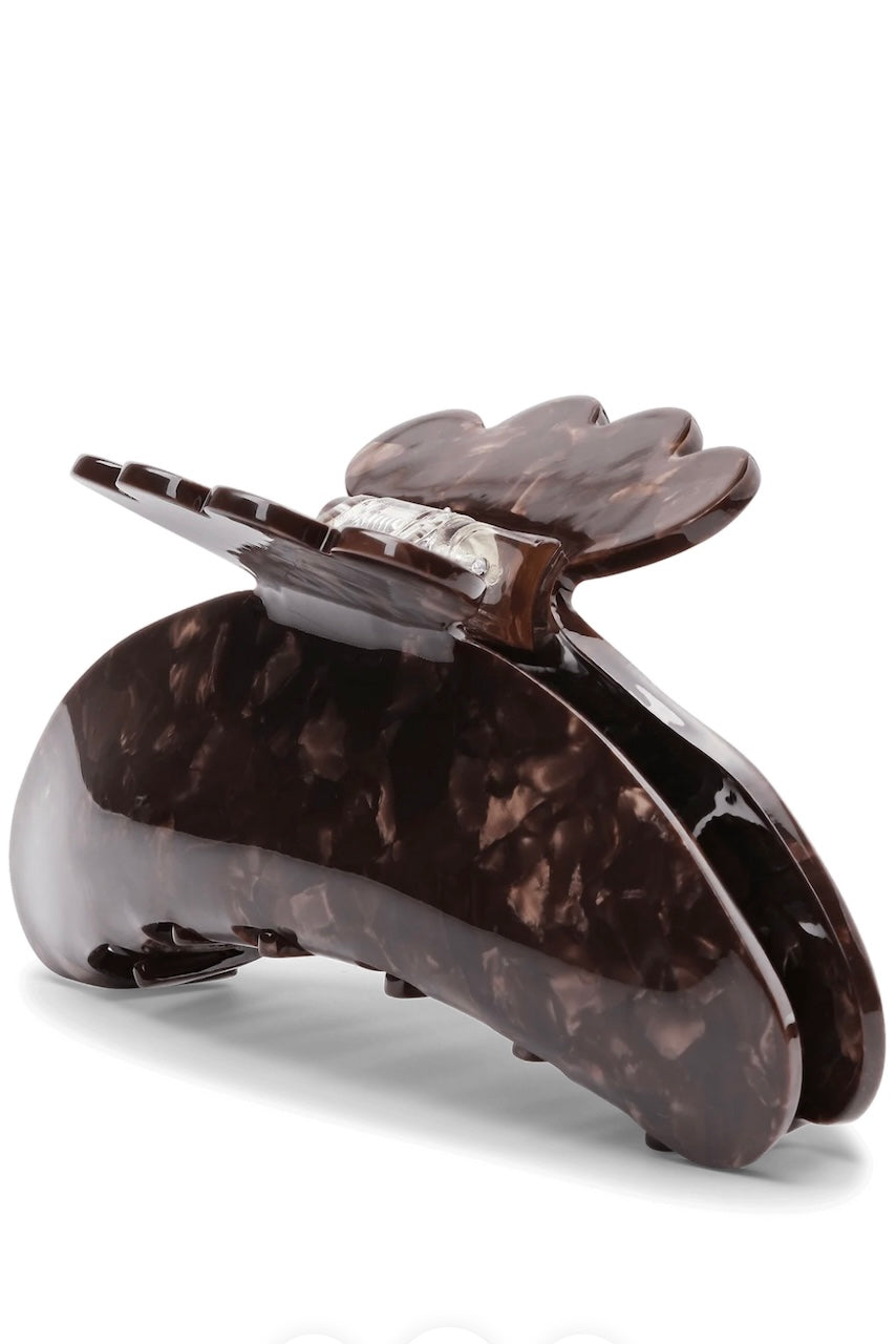 Haarklammer Helle Nordic Big brown