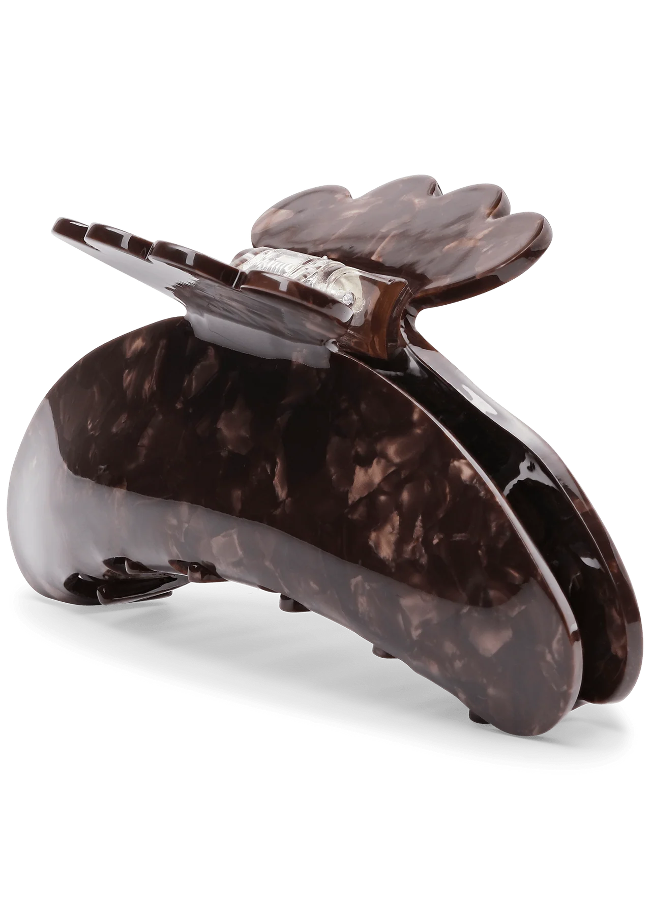 Haarklammer Helle Nordic Big brown