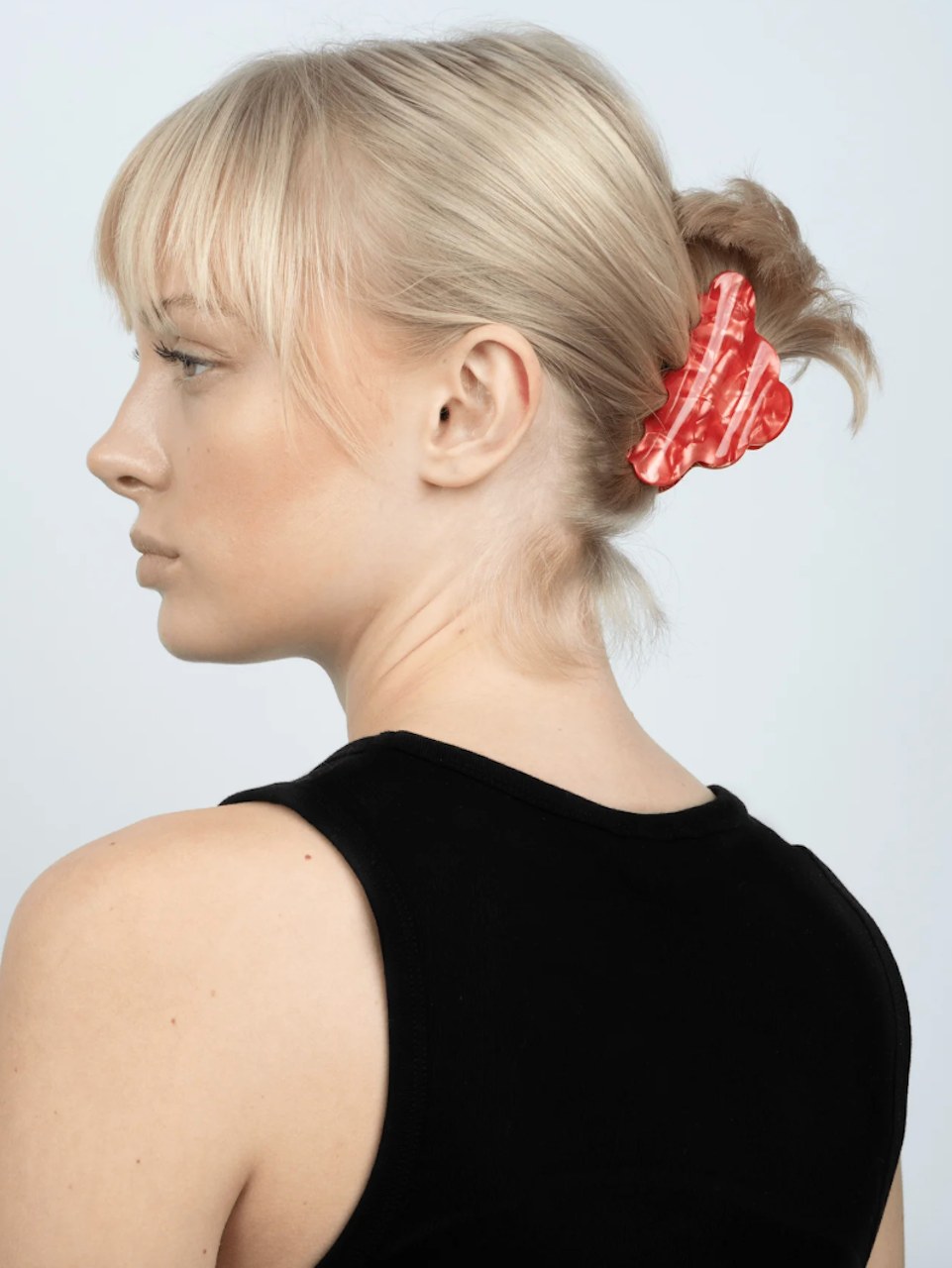 Haarklammer Lene Elegance Big red