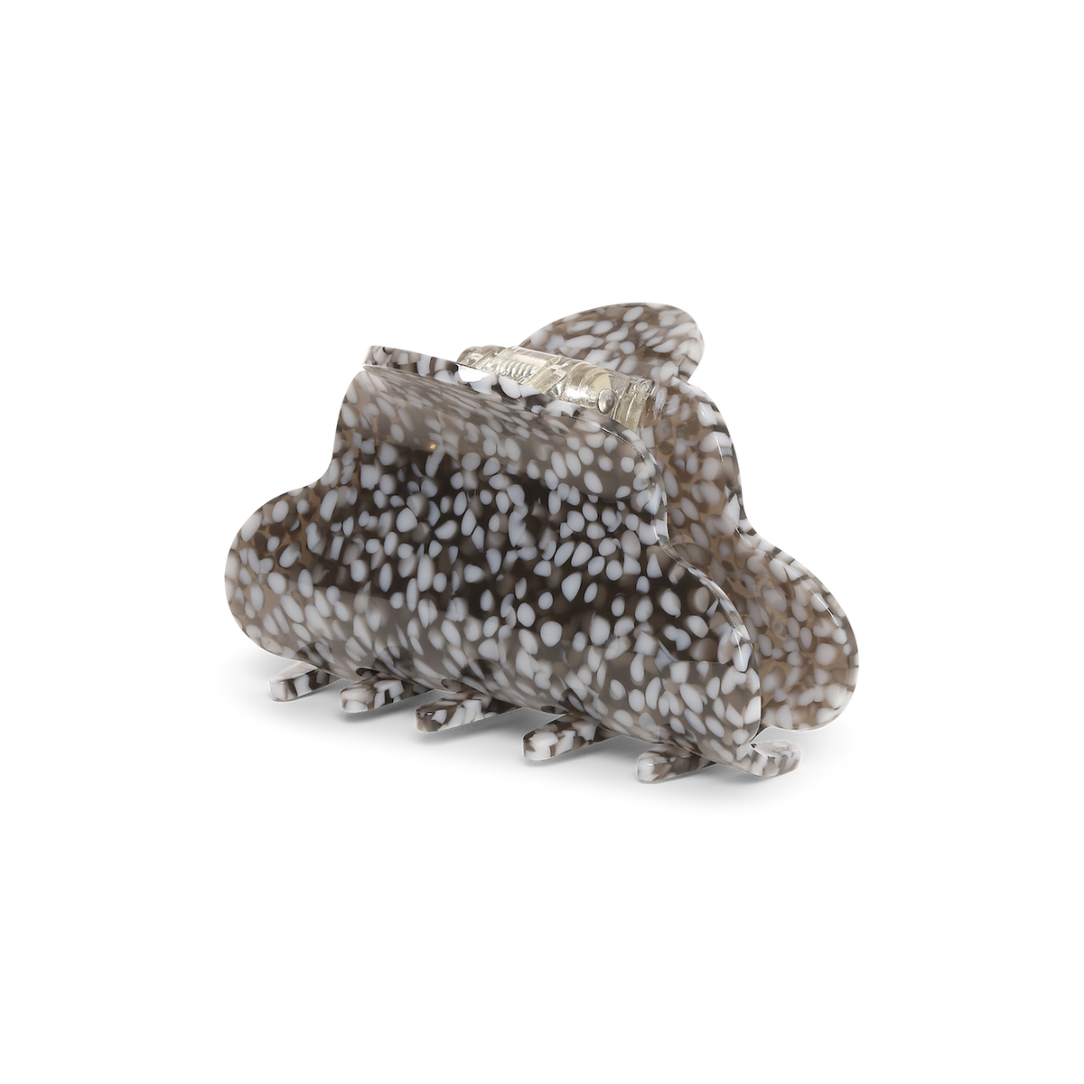 Haarklammer Lene Pebble Big grey