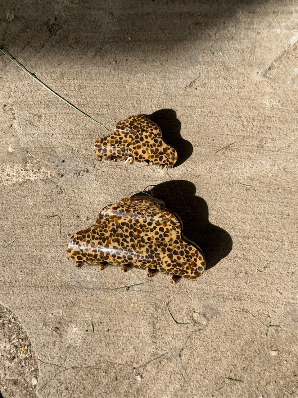 Haarklammer Lene Sable Big brown big