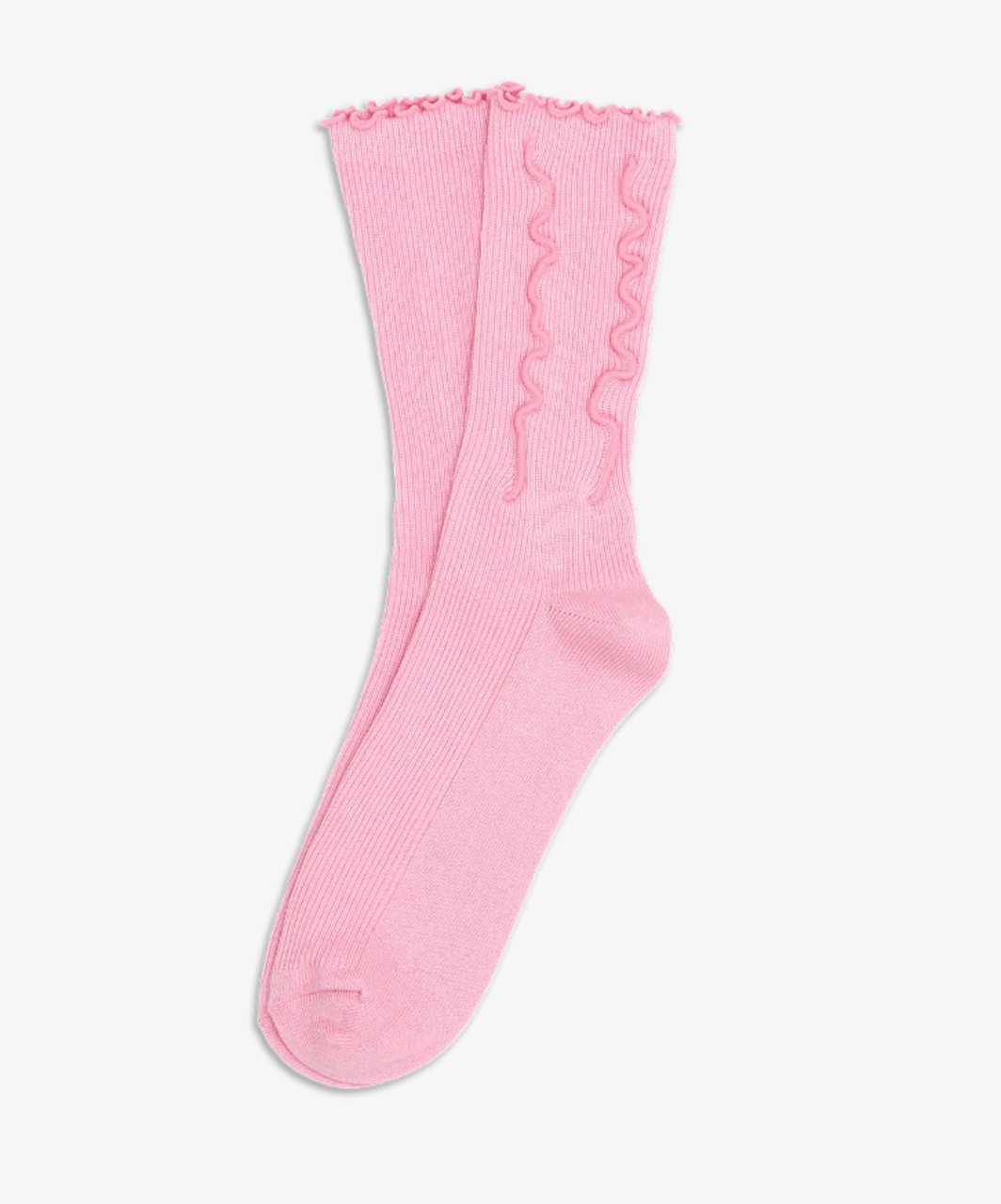 Ruffle Pastel Socks pastel pink