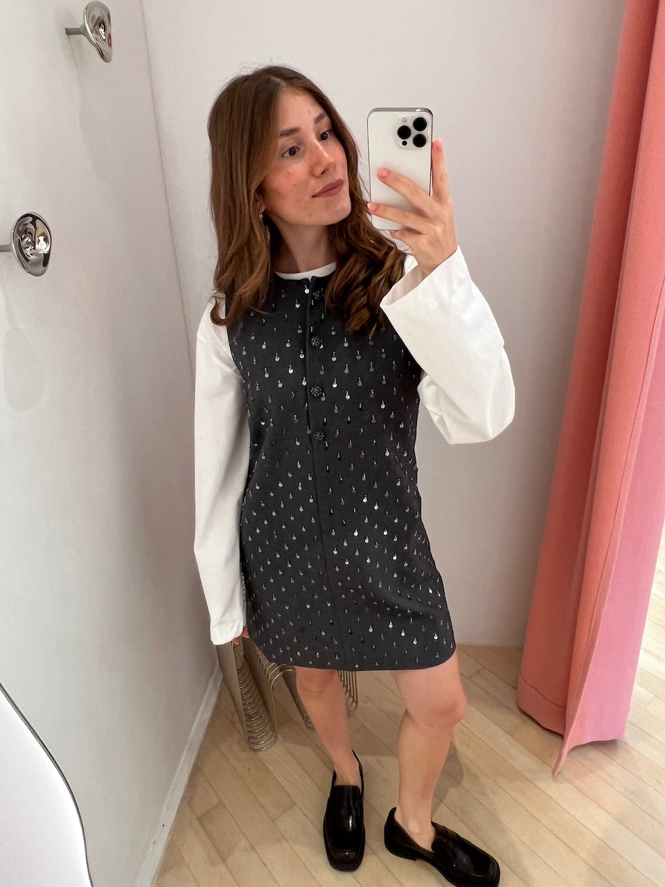 Cute Minidress dark grey