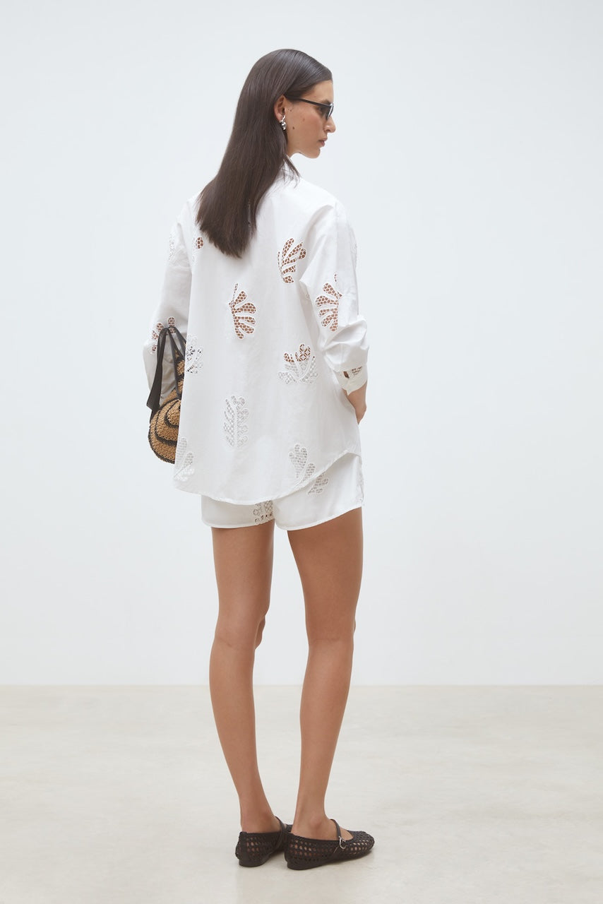 Loula Blouse blanc casse