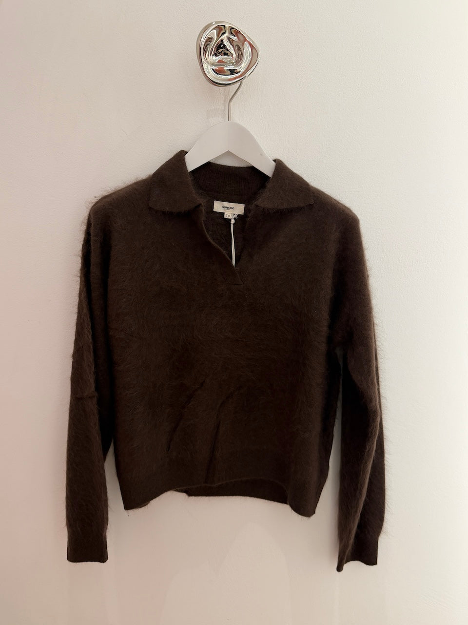 Padoma Knit Polo coffee