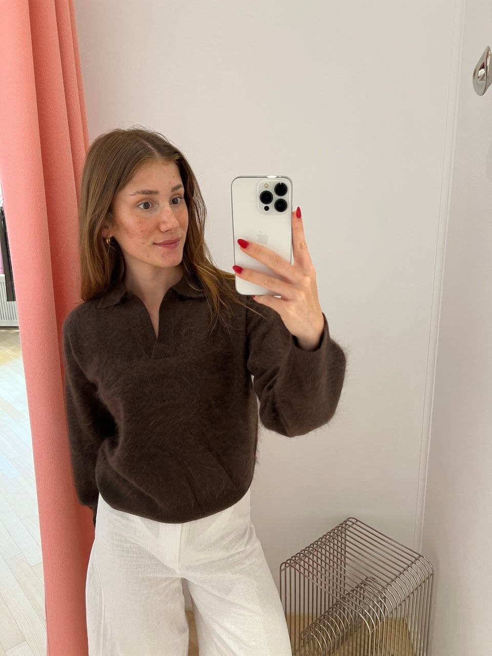 Padoma Knit Polo coffee
