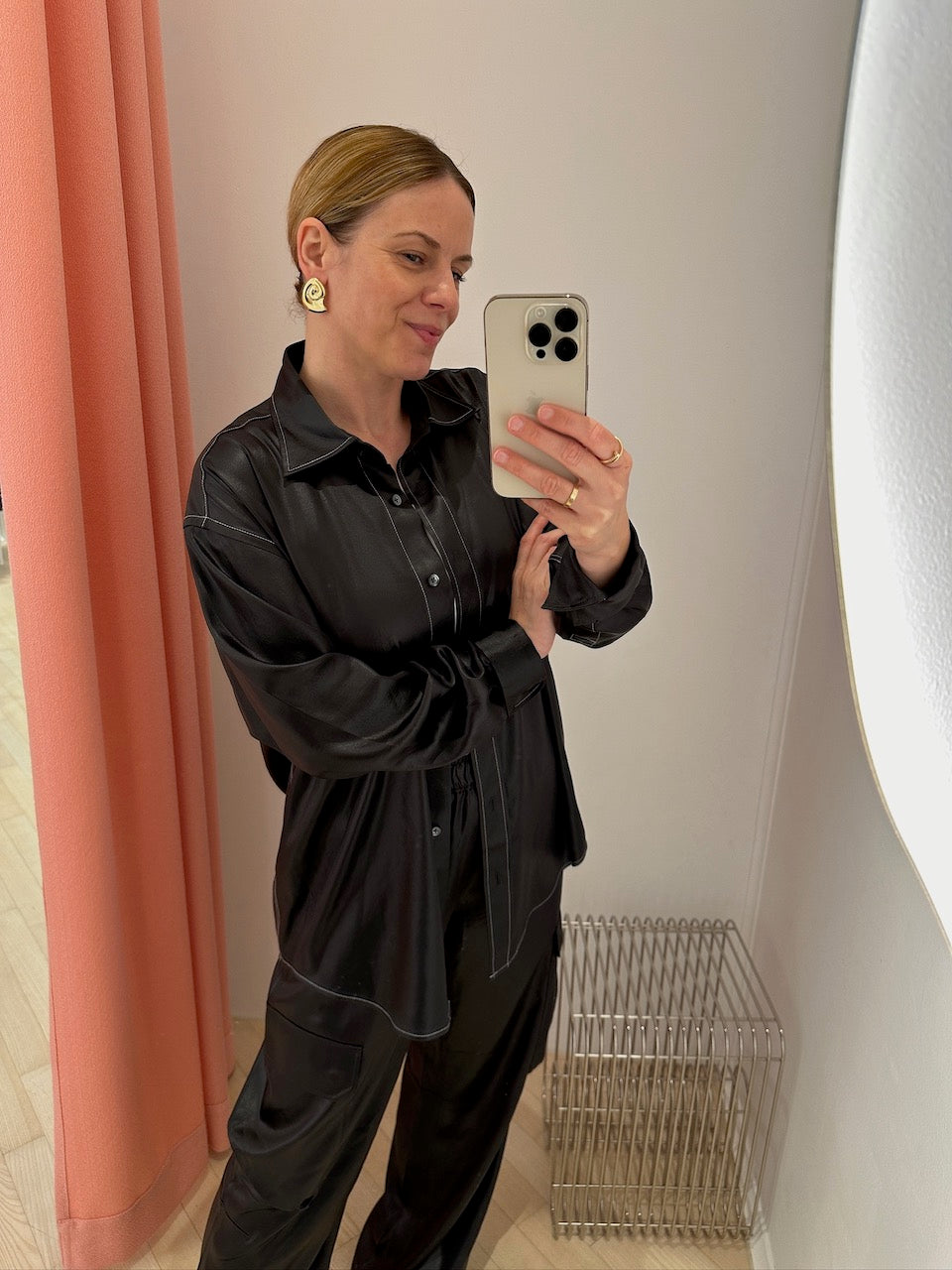 Shield Earring goldplated