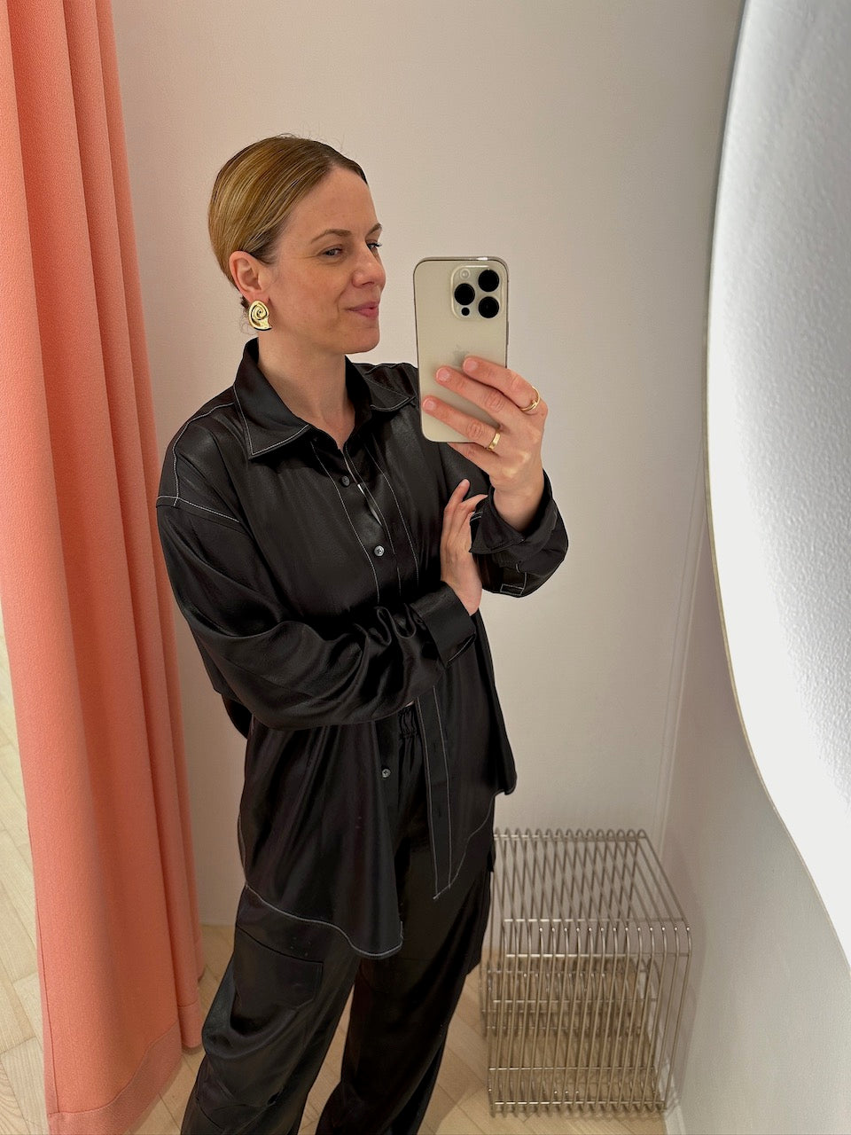 Shield Earring goldplated