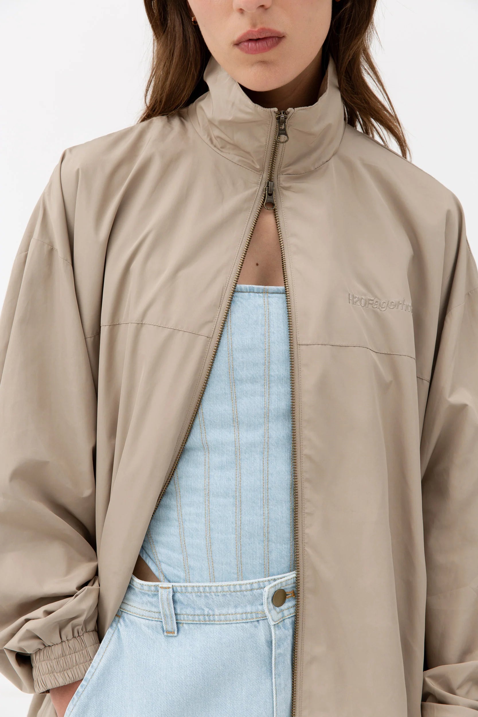 Windy Jacket creamy grey