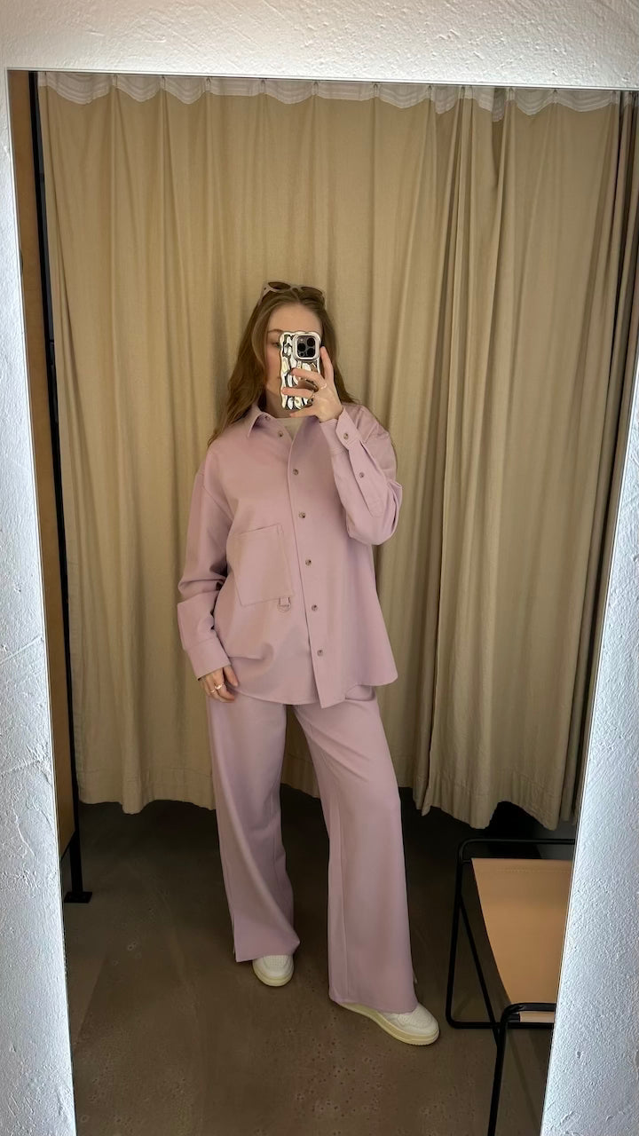 Stormy Slit Pants fair orchid