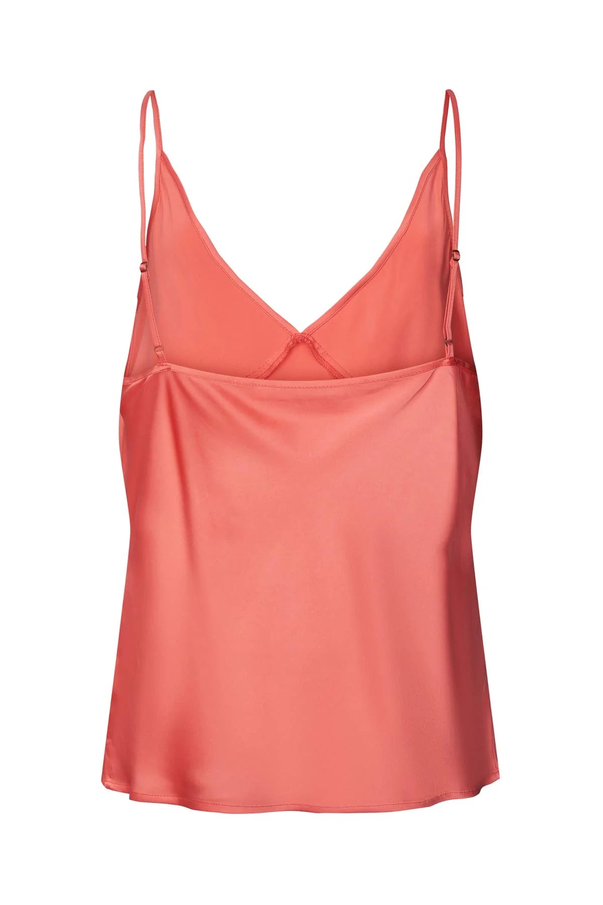 Jette Solid Bias Seams Camisole Top strawberry