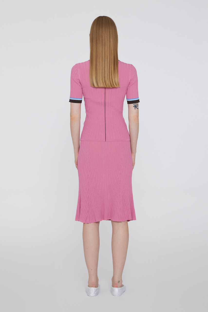 Bastia Midi Skirt cashmere rose