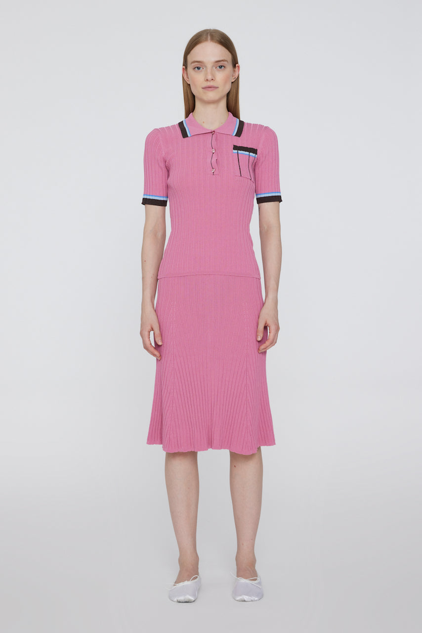 Bastia Midi Skirt cashmere rose