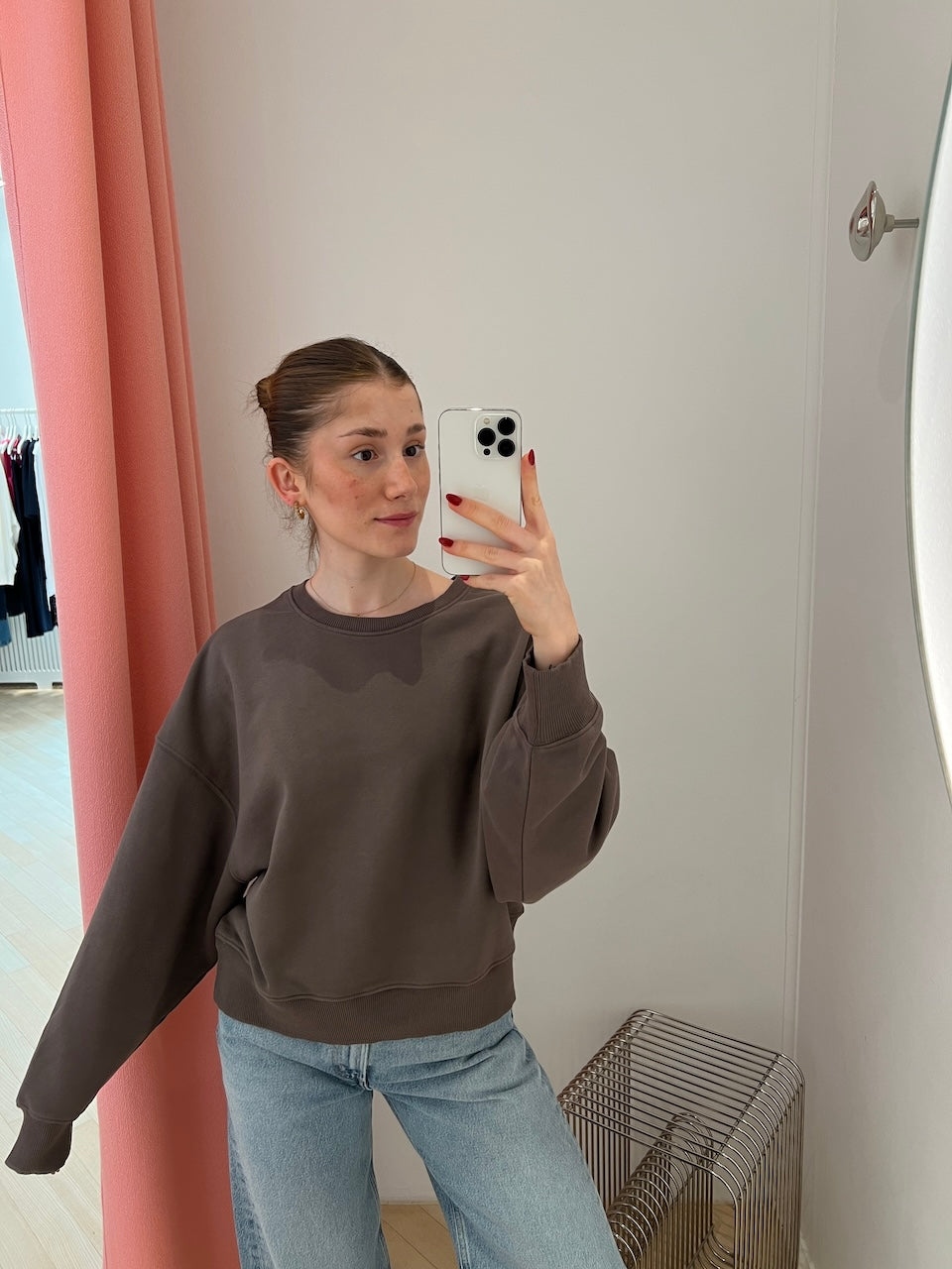 Franny Crew Sweat Classic choco
