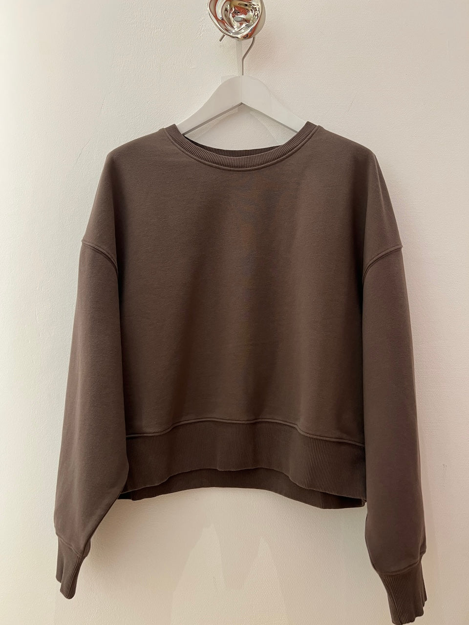 Franny Crew Sweat Classic choco