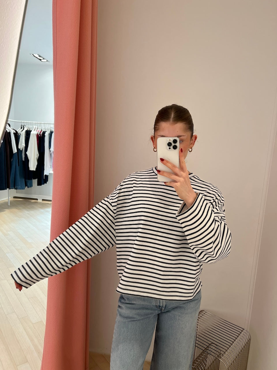 Hampton Crew Deauville navy/white stripe