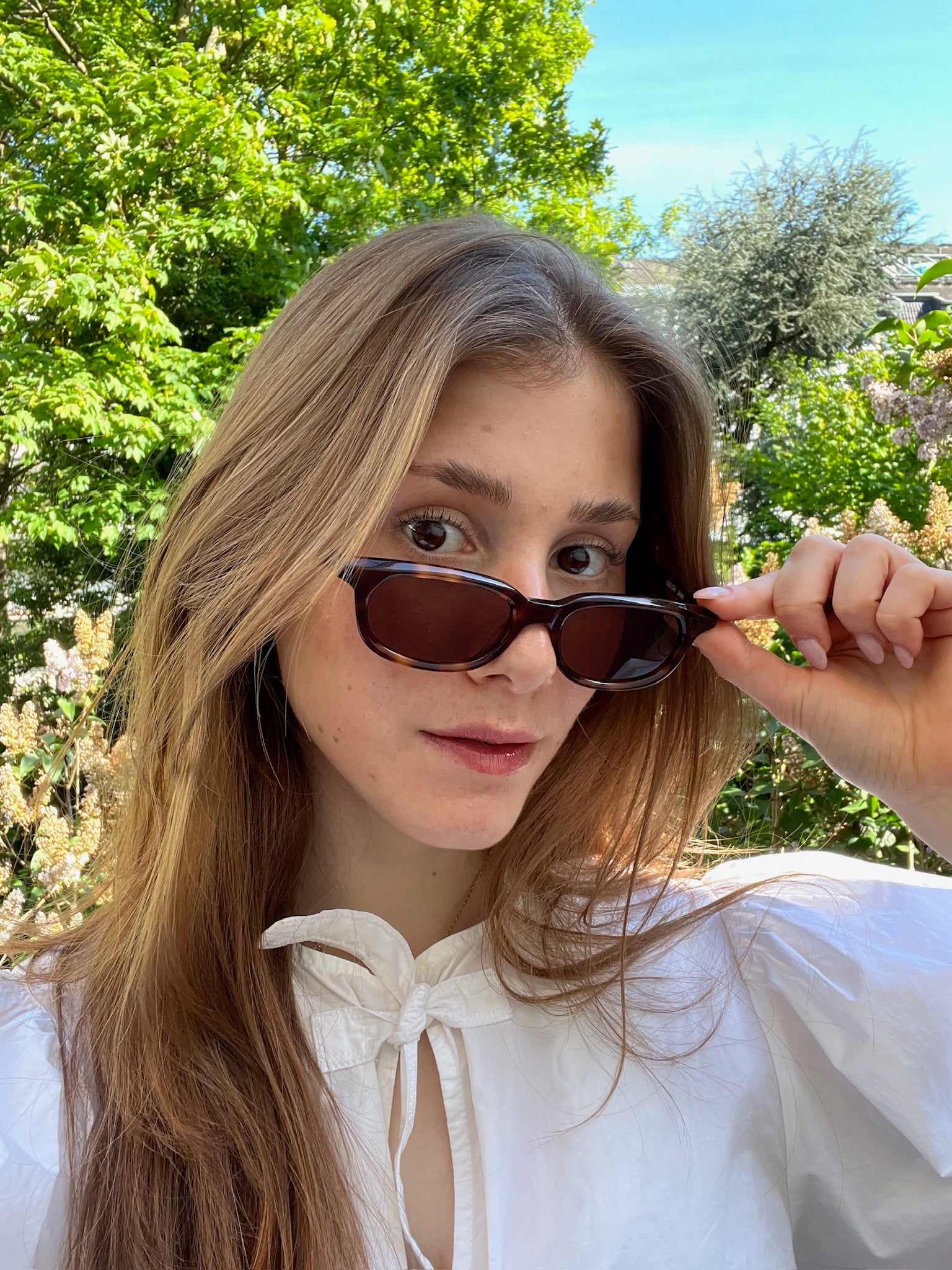 Jean Sunglasses tortoise brown