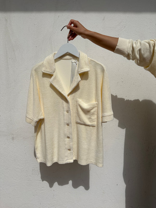 Frottee Polo egret