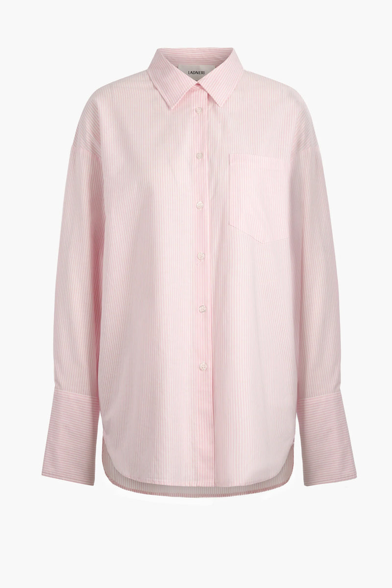 St. Germain Oxford Shirt rose stripe