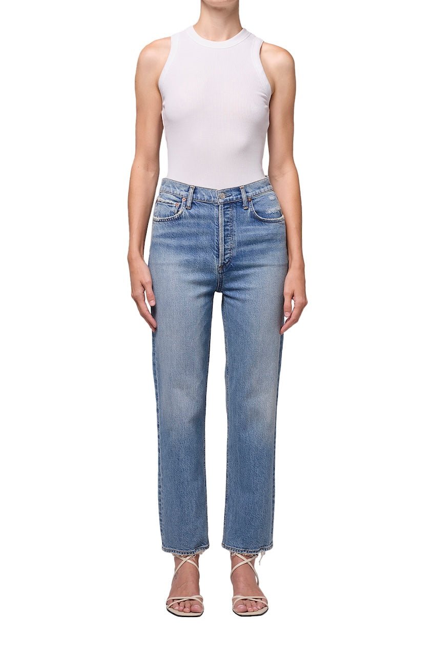 90's Pinch Waist Crop renew