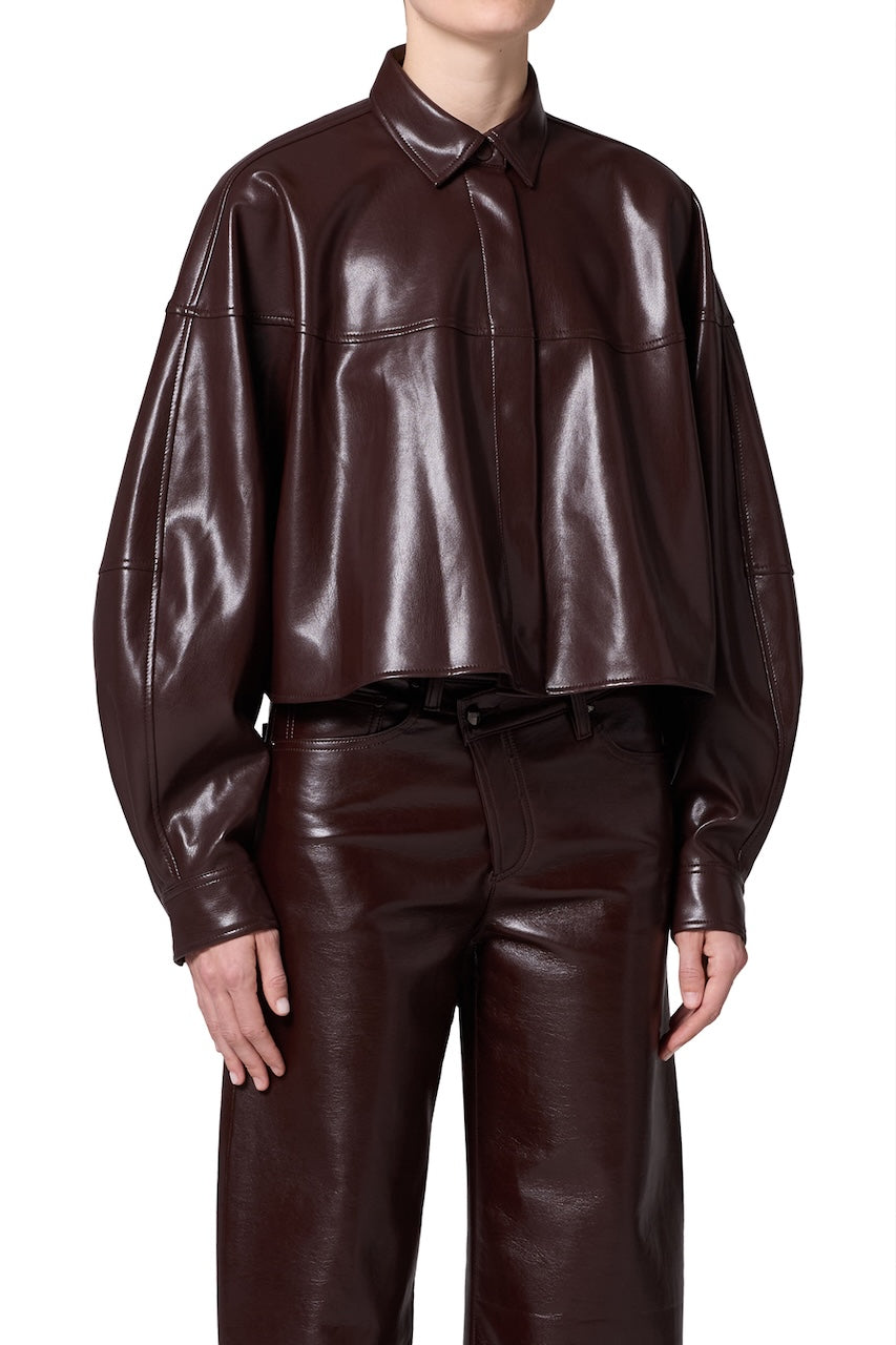Agnes Shirt madera von AGOLDE – Ansicht 7