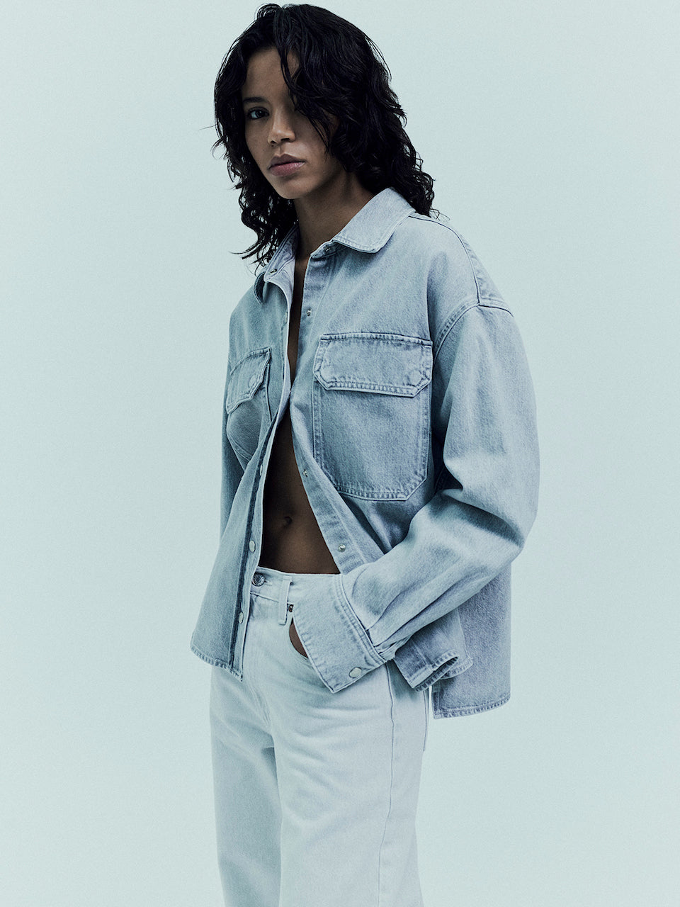 Gwen Slice Shirt rain