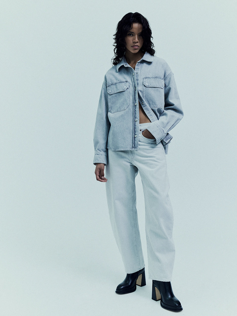 Gwen Slice Shirt rain